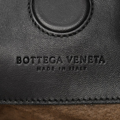 Bottega Veneta Nappa Fringe Woven Handle Tote Black 9 of 10