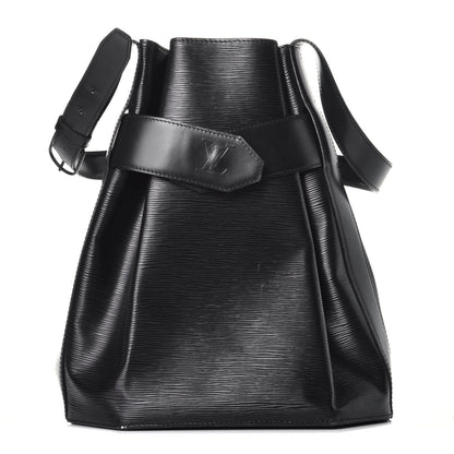 Louis Vuitton Epi Sac D'Epaule GM Black 1 of 8