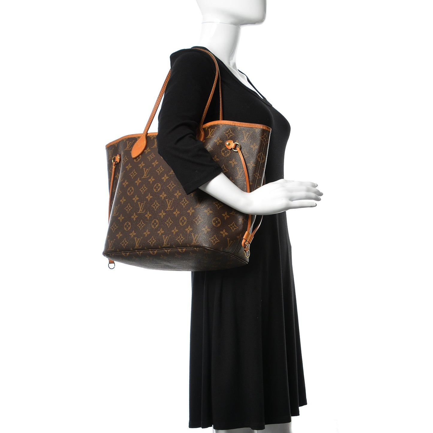 Monogram Neo Neverfull MM Pivoine