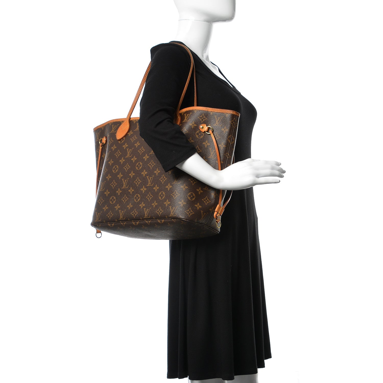 Louis Vuitton Monogram Neo Neverfull MM Pivoine 2 of 17