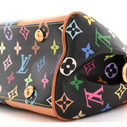Louis Vuitton Monogram Multicolor Beverly MM Black 10 of 13
