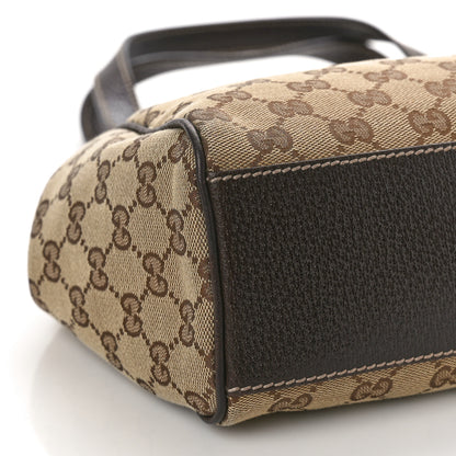 Gucci Monogram Medium Charmy Shoulder Bag Dark Brown 9 of 10