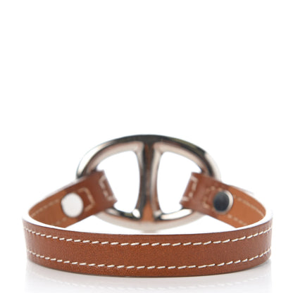 Hermes Natural Tadelakt Granville Bracelet L Fauve 3 of 7