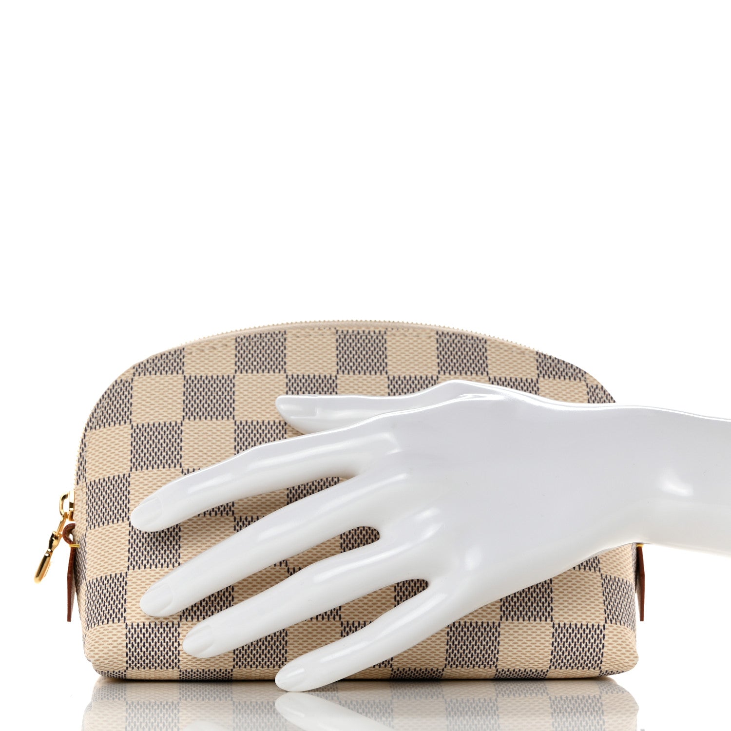 Louis Vuitton Damier Azur Cosmetic Pouch 2 of 7