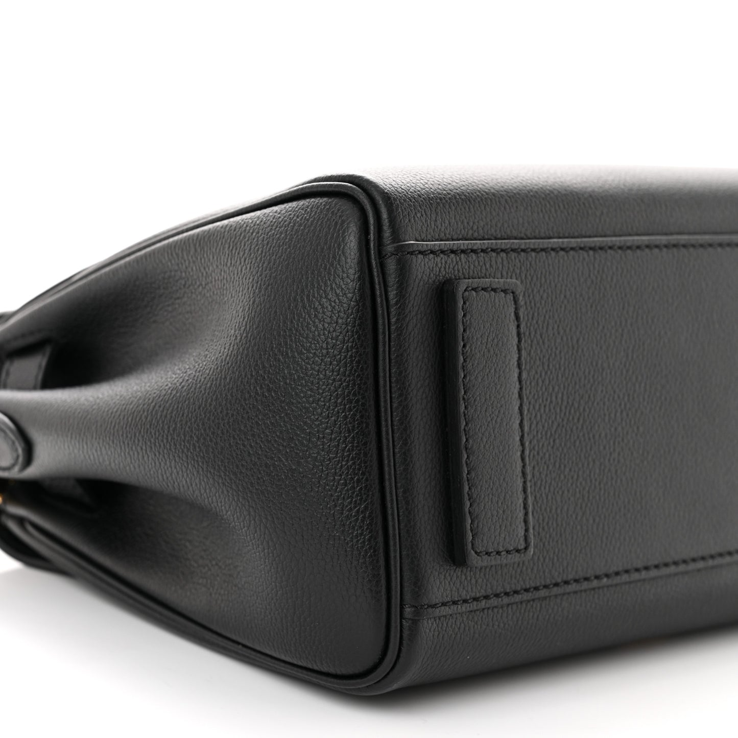 Calfskin Medium La Medusa Top Handle Handbag Black