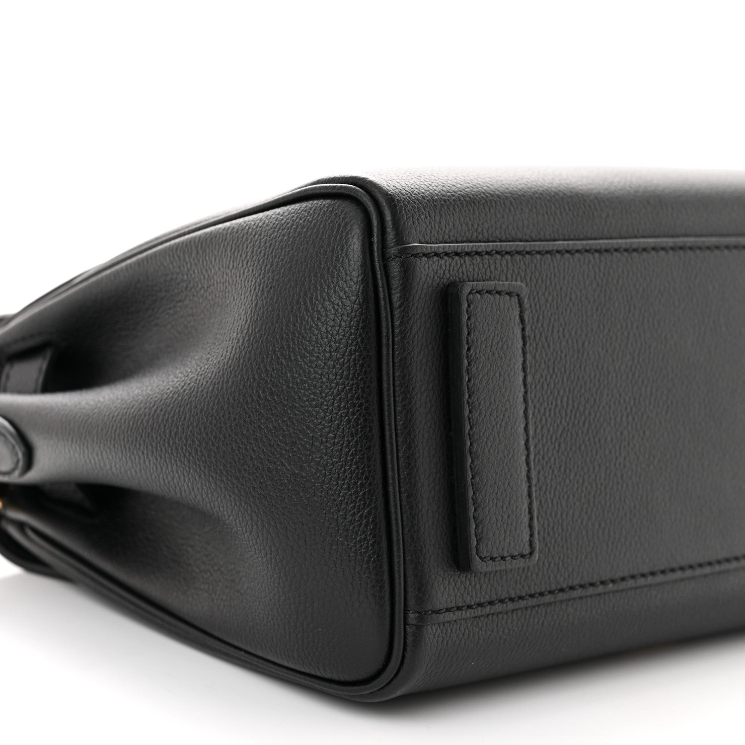 Versace Calfskin Medium La Medusa Top Handle Handbag Black 8 of 11