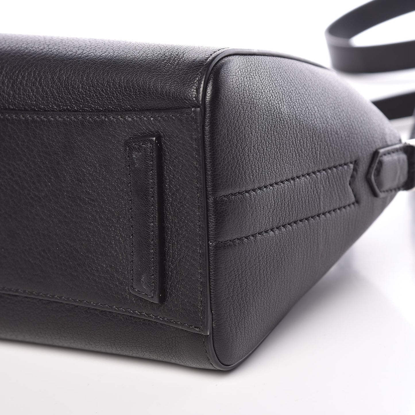 Sugar Goatskin Mini Antigona Black