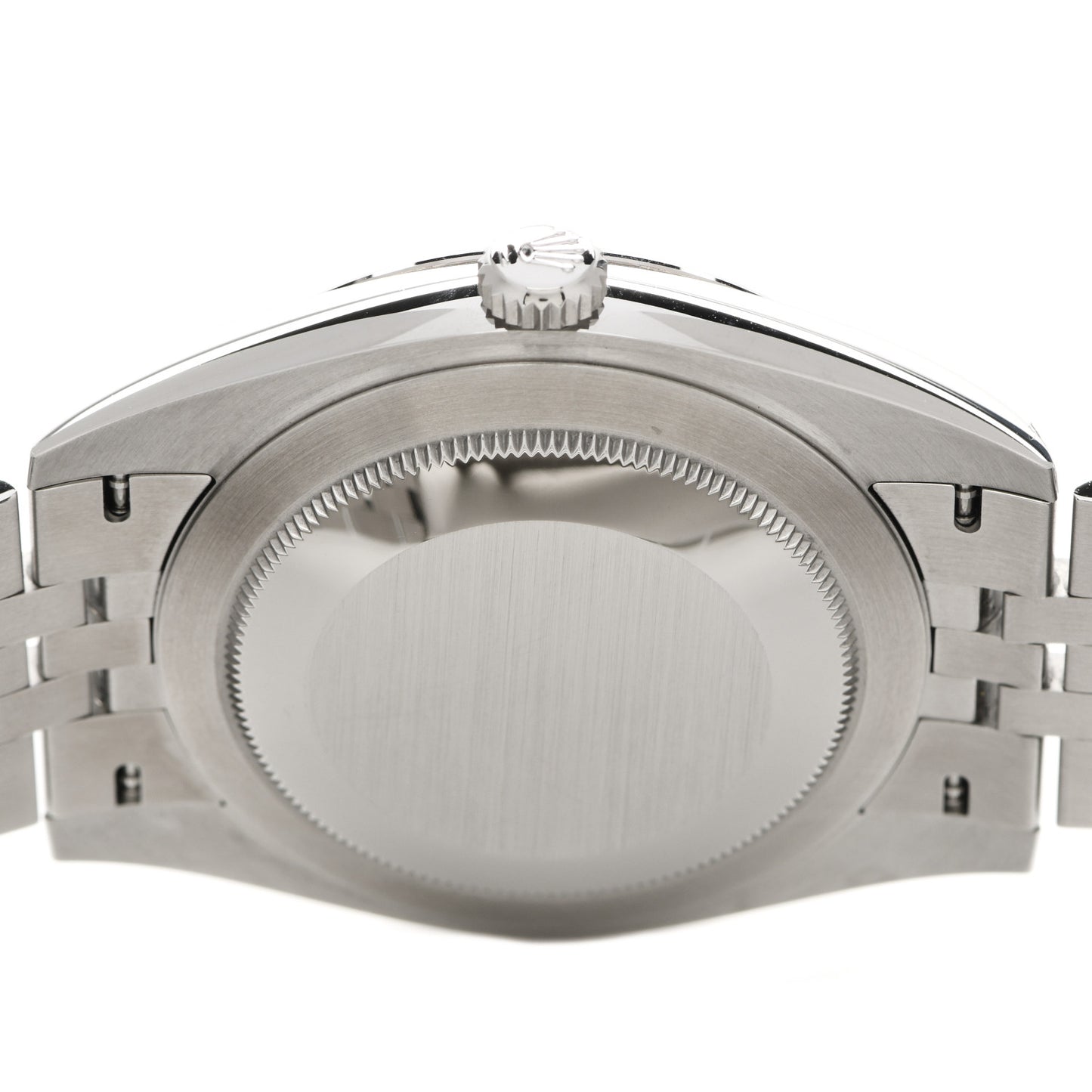 Stainless Steel 18K White Gold 41mm Oyster Perpetual Datejust Watch Slate 126334