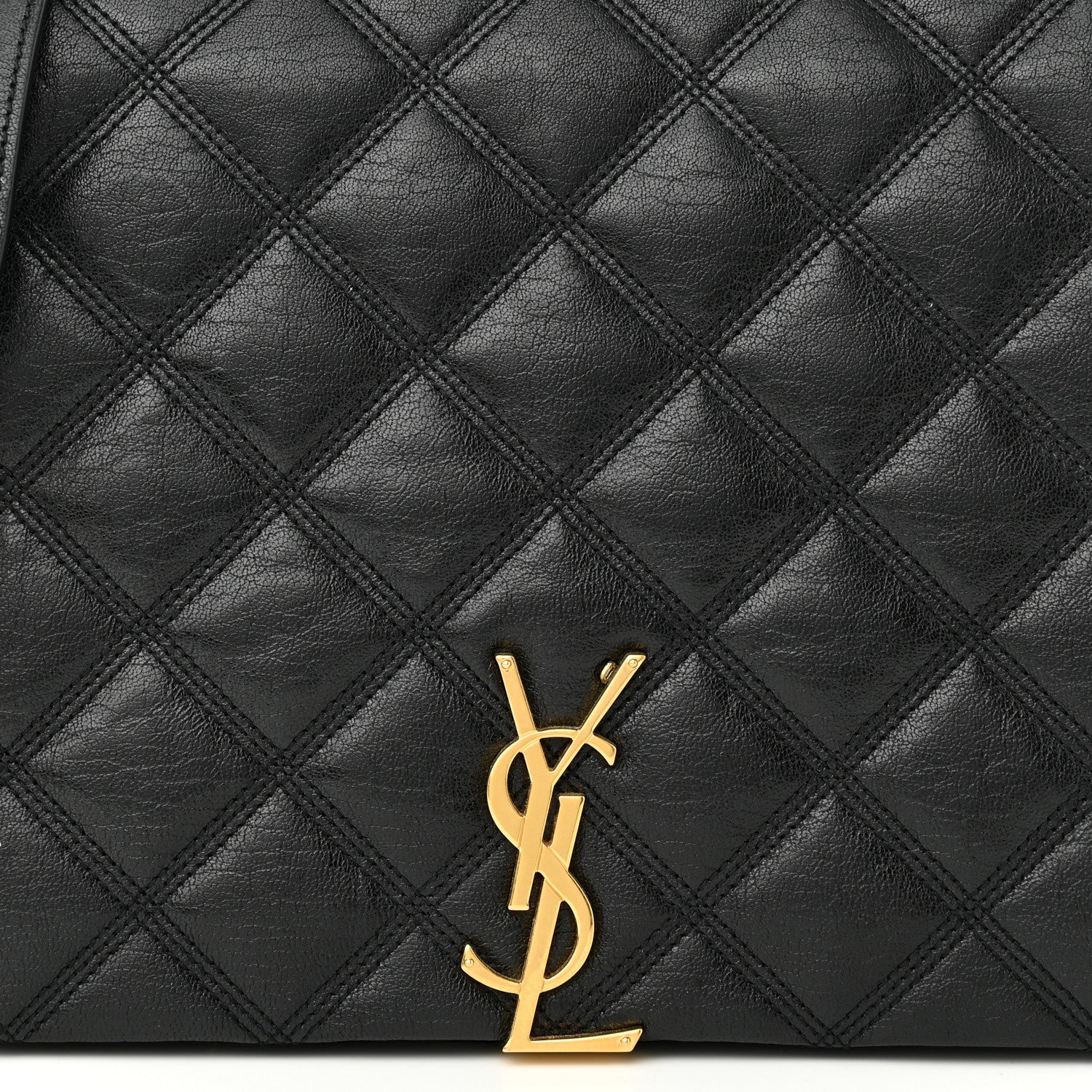 Saint Laurent Lambskin Quilted Small Becky Chain Bag Black 8 of 11