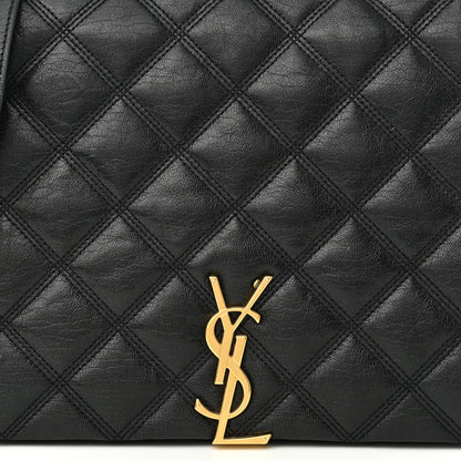 Saint Laurent Lambskin Quilted Small Becky Chain Bag Black 8 of 11