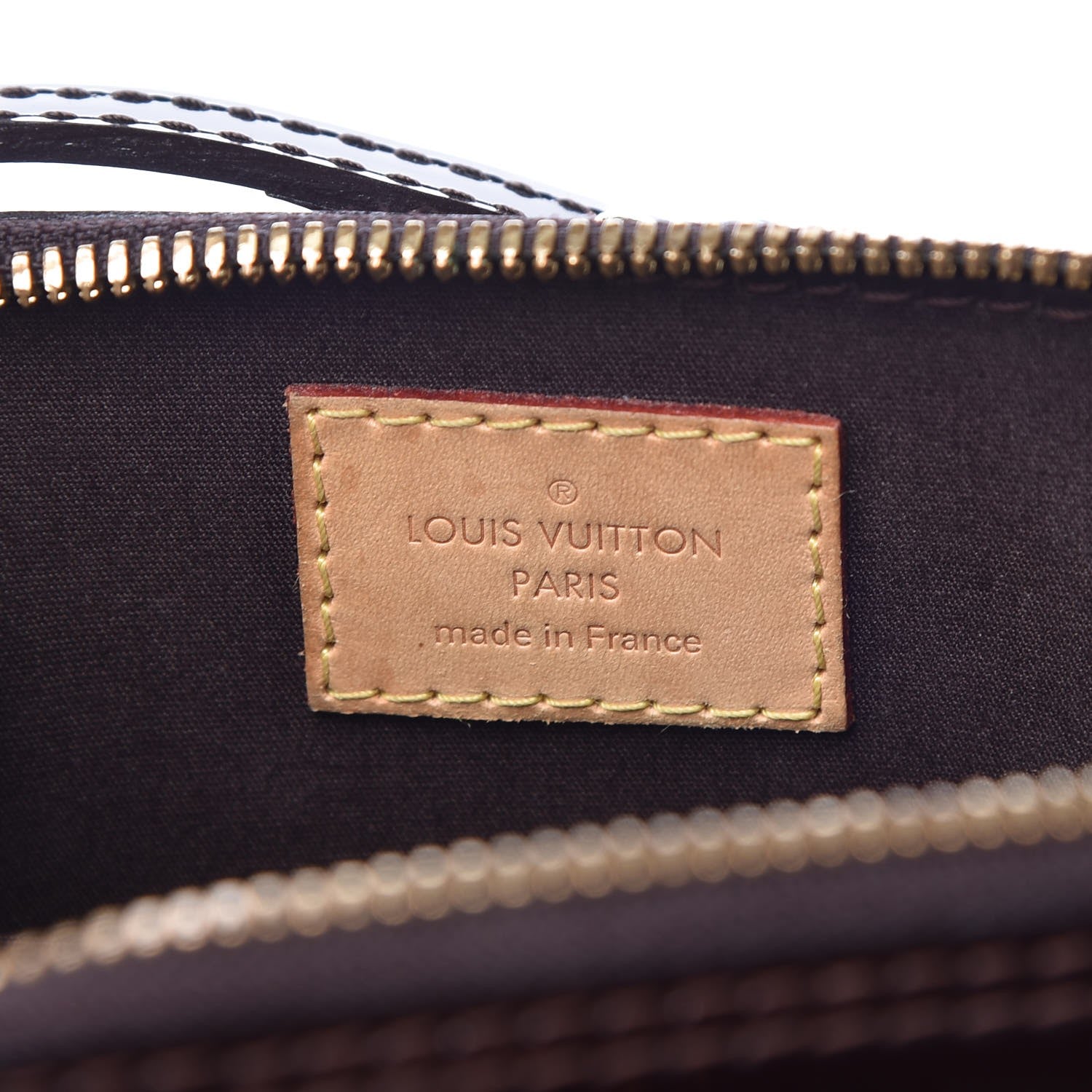 Louis Vuitton Vernis Alma BB Amarante 7 of 9