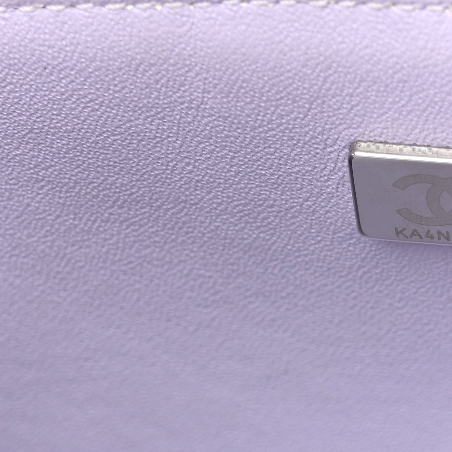 Aged Calfskin Chevron Quilted 2.55 Reissue Mini Flap Light Purple
