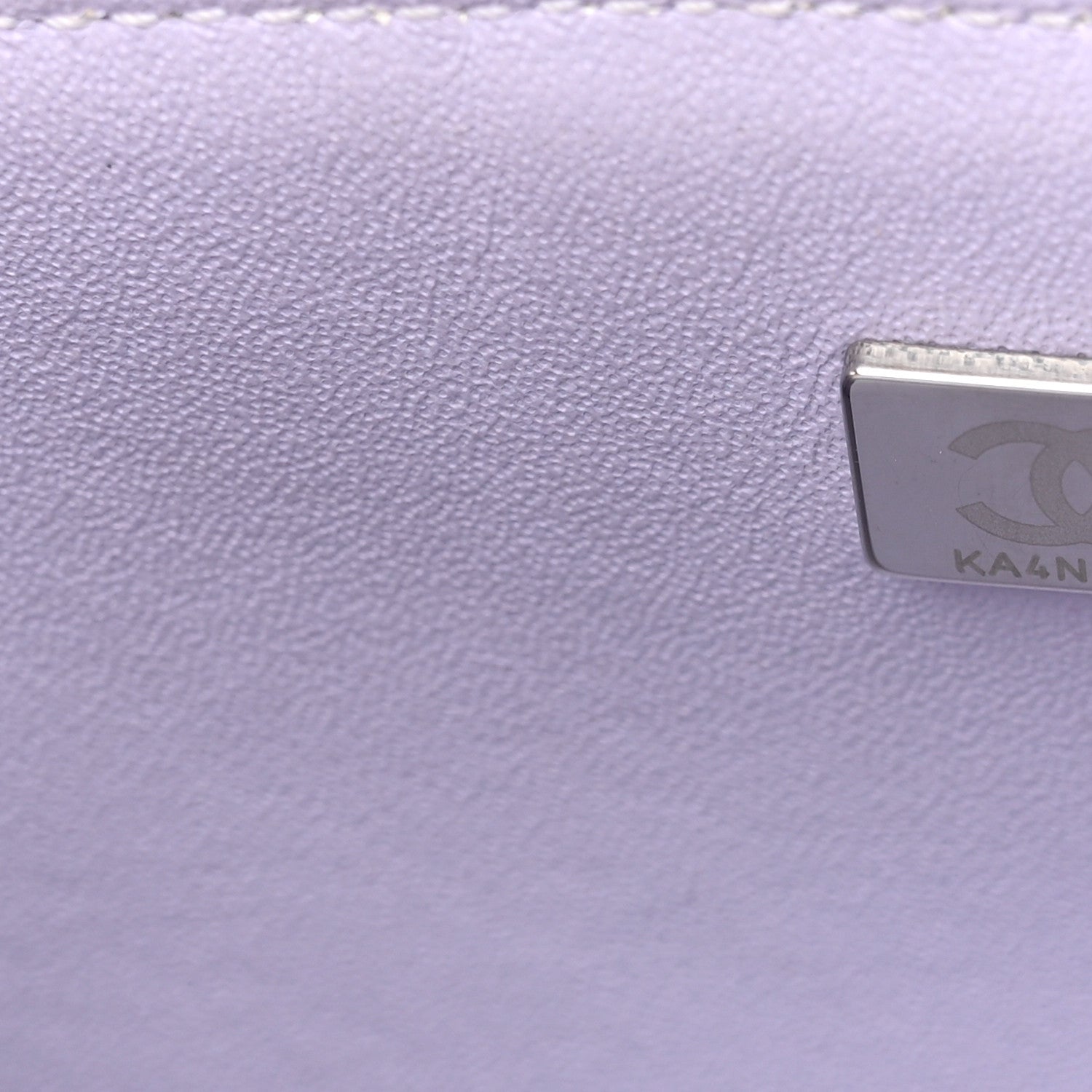 Chanel Aged Calfskin Chevron Quilted 2.55 Reissue Mini Flap Light Purple 7 of 13