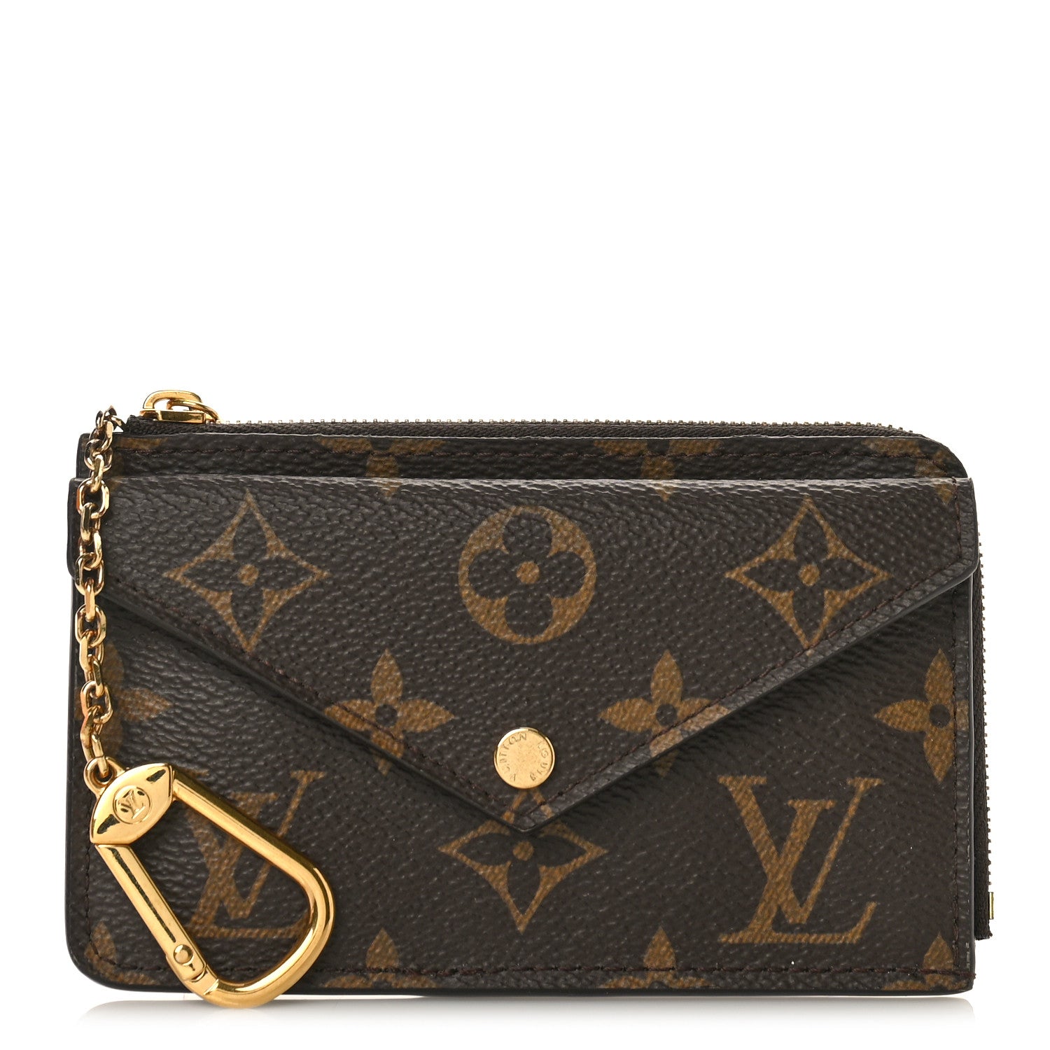 Louis Vuitton Monogram Recto Verso Card Holder Black 1 of 9