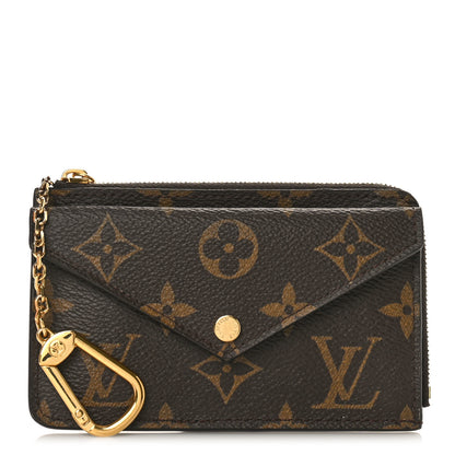 Louis Vuitton Monogram Recto Verso Card Holder Black 1 of 9
