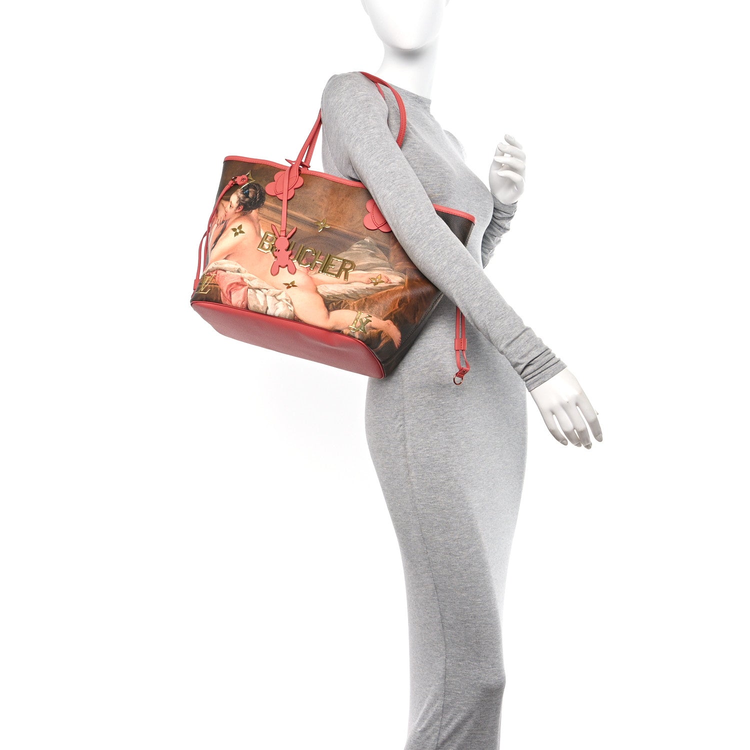Louis Vuitton Masters Jeff Koons Boucher Neverfull MM 2 of 10