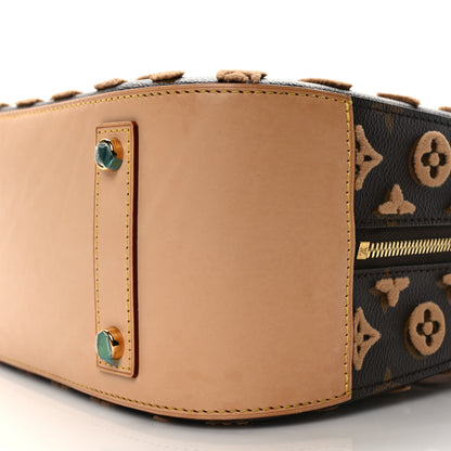 Louis Vuitton Monogram Tuffetage Deauville Cube Caramel 8 of 9