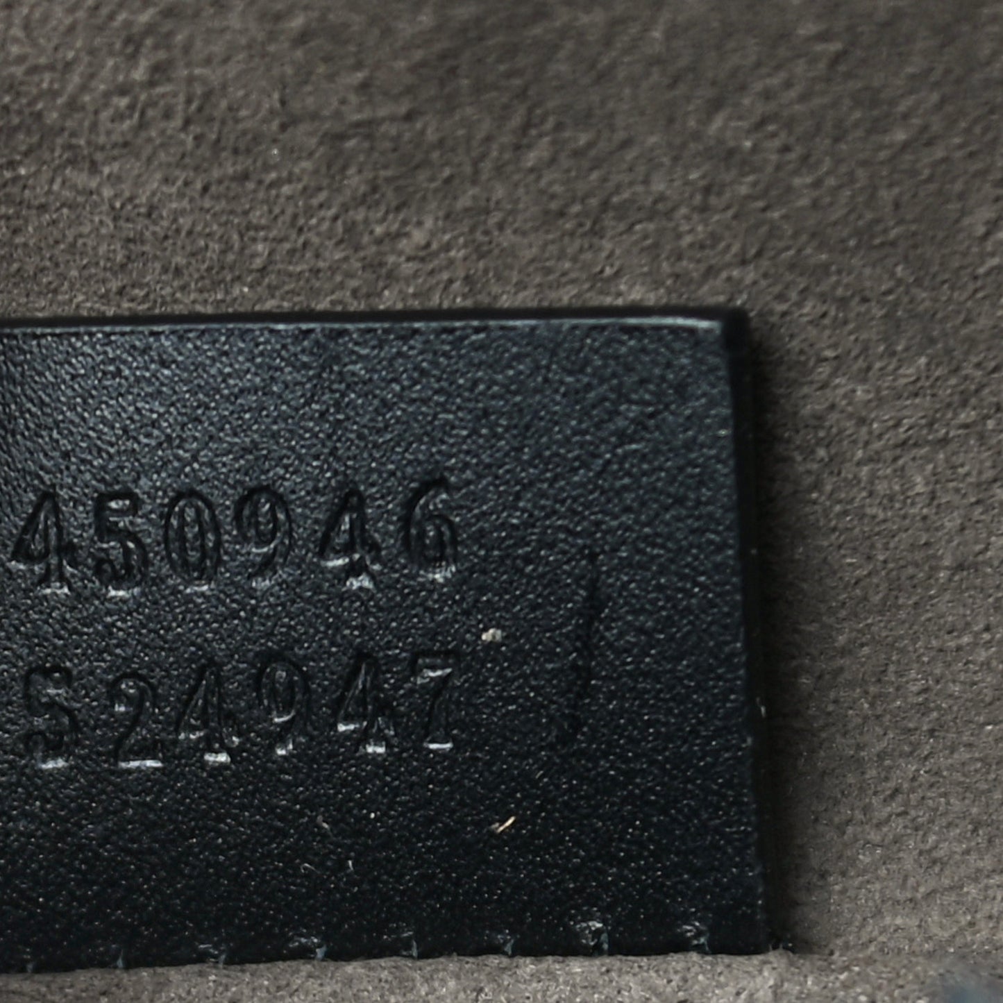 GG Supreme Monogram Belt Bag Black