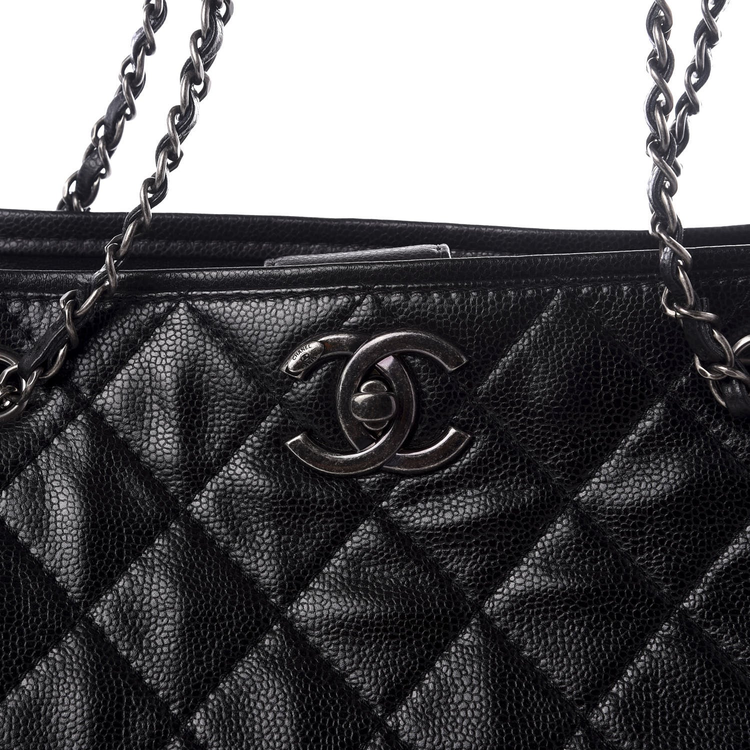 Chanel Caviar Quilted Large Be Caviar Tote Black 11 of 11