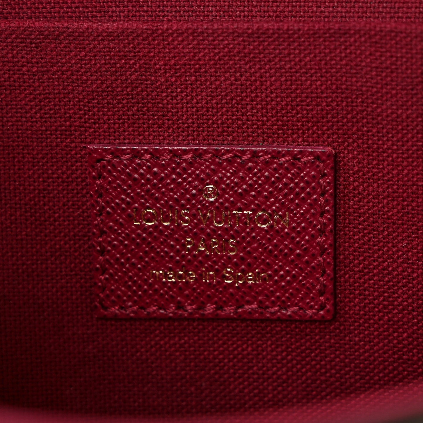 Monogram Pochette Felicie Chain Wallet Fuchsia