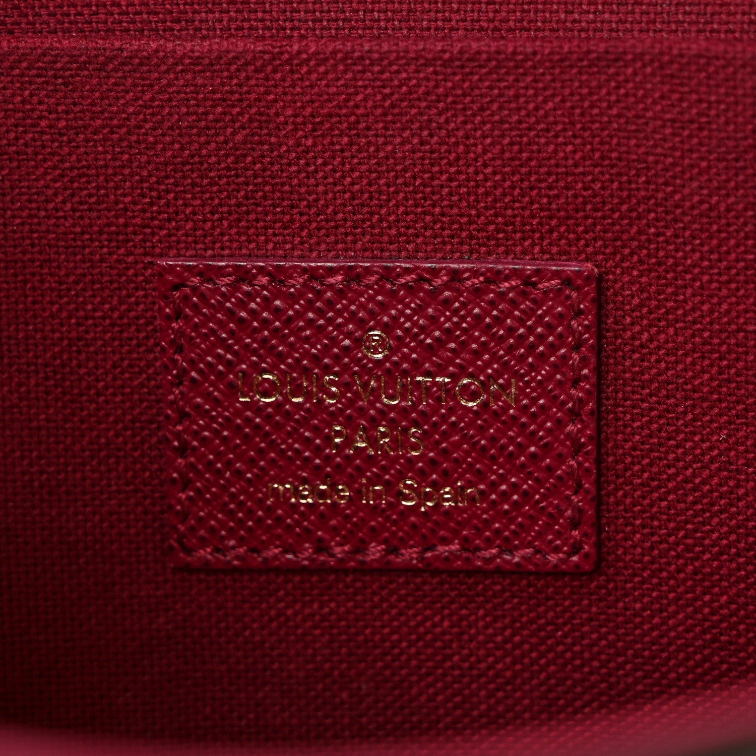 Louis Vuitton Monogram Pochette Felicie Chain Wallet Fuchsia 7 of 9