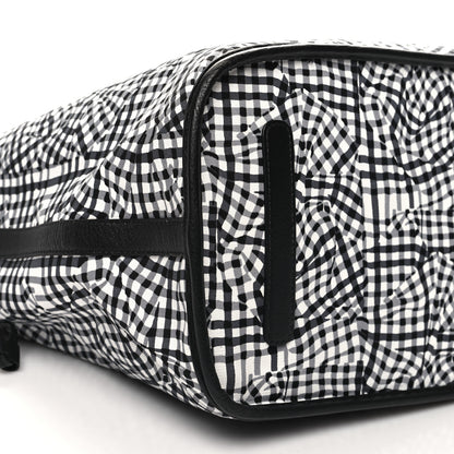 MCM Visetos Large Liz Reversible Shopper Tote Black 12 of 14