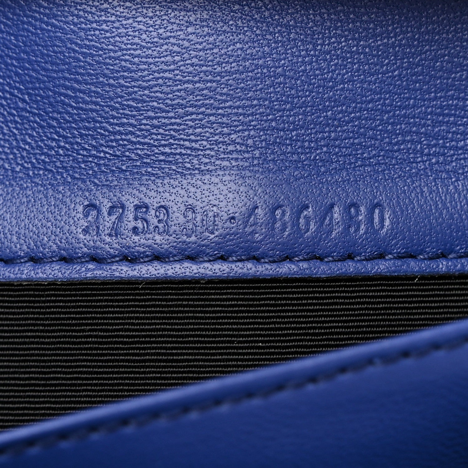 Alexander McQueen Calfskin Skull Continental Wallet Blue 8 of 10