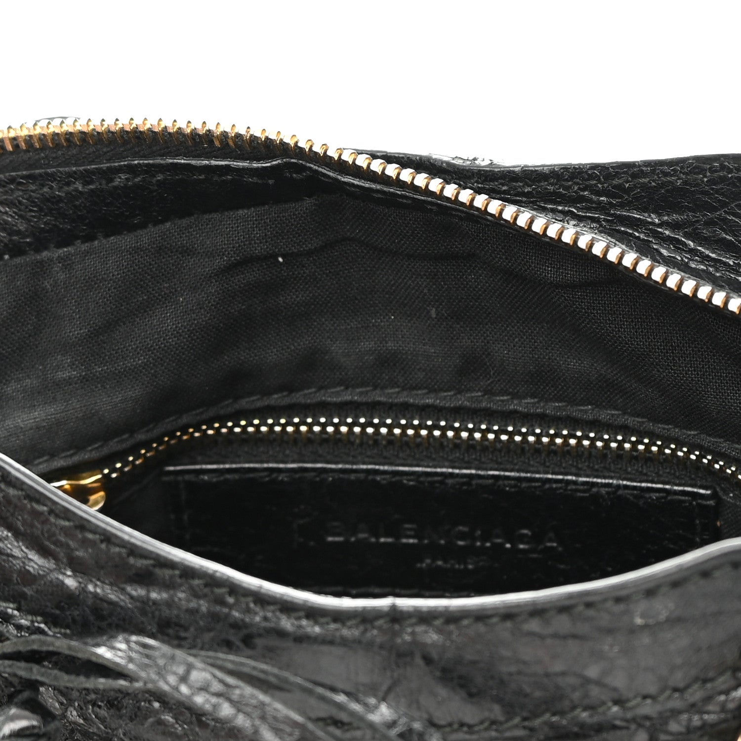 Balenciaga Agneau Giant 12 Gold Hardware Mini City Black 13 of 20