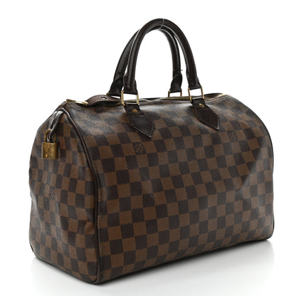 Louis Vuitton Damier Ebene Speedy 30 3 of 20