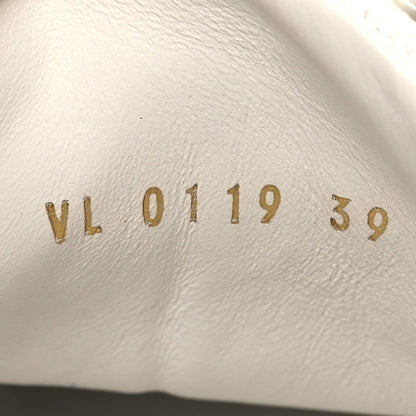 Louis Vuitton Calfskin Monogram Run Away Sneakers 39 White 6 of 7