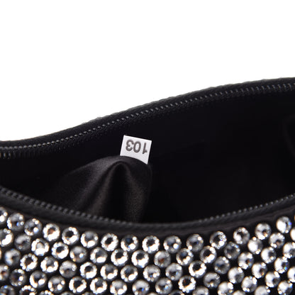 Prada Satin Crystal Mini Re-Edition 2000 Bag Cristal 9 of 12