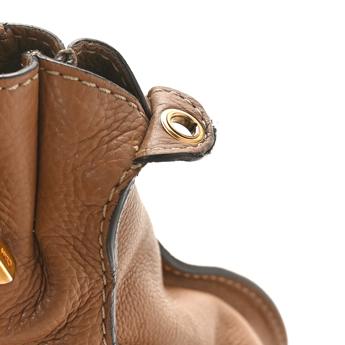 Calfskin Medium Marcie Satchel Nut