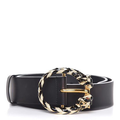 Gucci Calfskin Dionysus Belt 85 38 Black 1 of 7