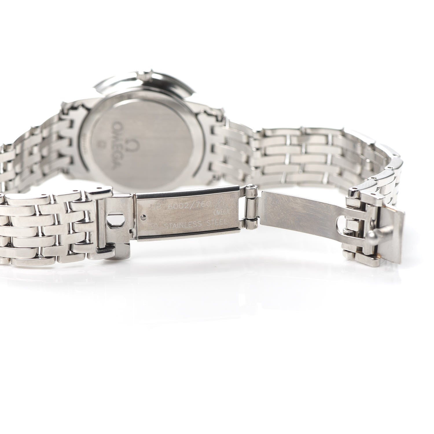 Omega Stainless Steel Mother of Pearl 24mm De Ville Prestige Quartz Watch 424.10.24.60.05.001 4 of 6