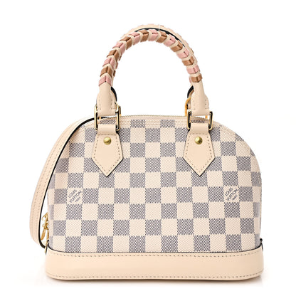 Louis Vuitton Damier Azur Braided Alma BB 1 of 9