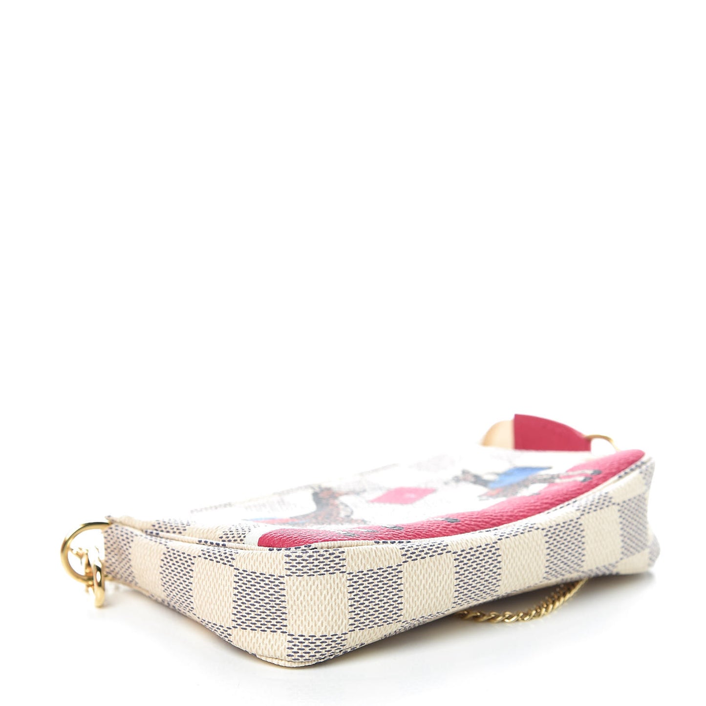 Damier Azur 2017 Christmas Animation Mini Pochette Accessories