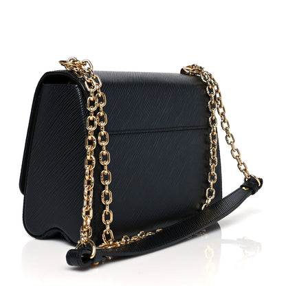 Louis Vuitton Epi Twist Shoulder Bag MM Black 2 of 8