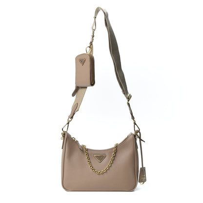 Prada Saffiano Lux Re-Edition 2005 Shoulder Bag Cammeo 1 of 9