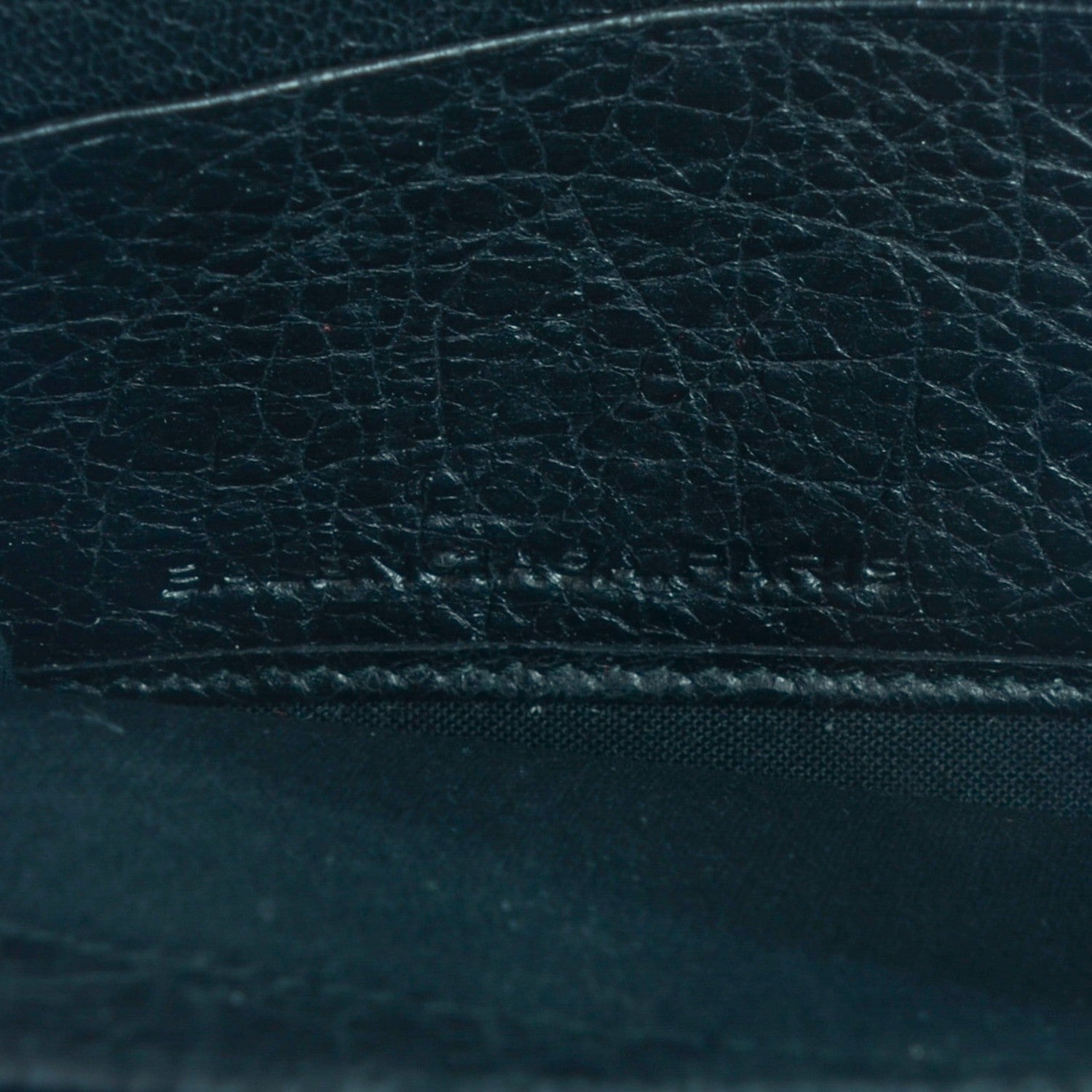 Balenciaga Agneau Classic Hardware Continental Zip Around Wallet Black 6 of 8