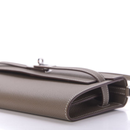 Hermes Epsom Kelly Wallet To Go Etoupe 7 of 9