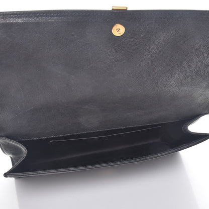 Saint Laurent Sheepskin Classic Y Ligne Clutch Black 5 of 8
