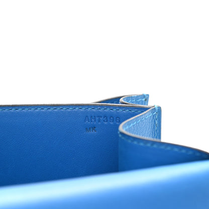 Hermes Evercolor Horseshoe Constance 24 Bleu Hydra 6 of 10
