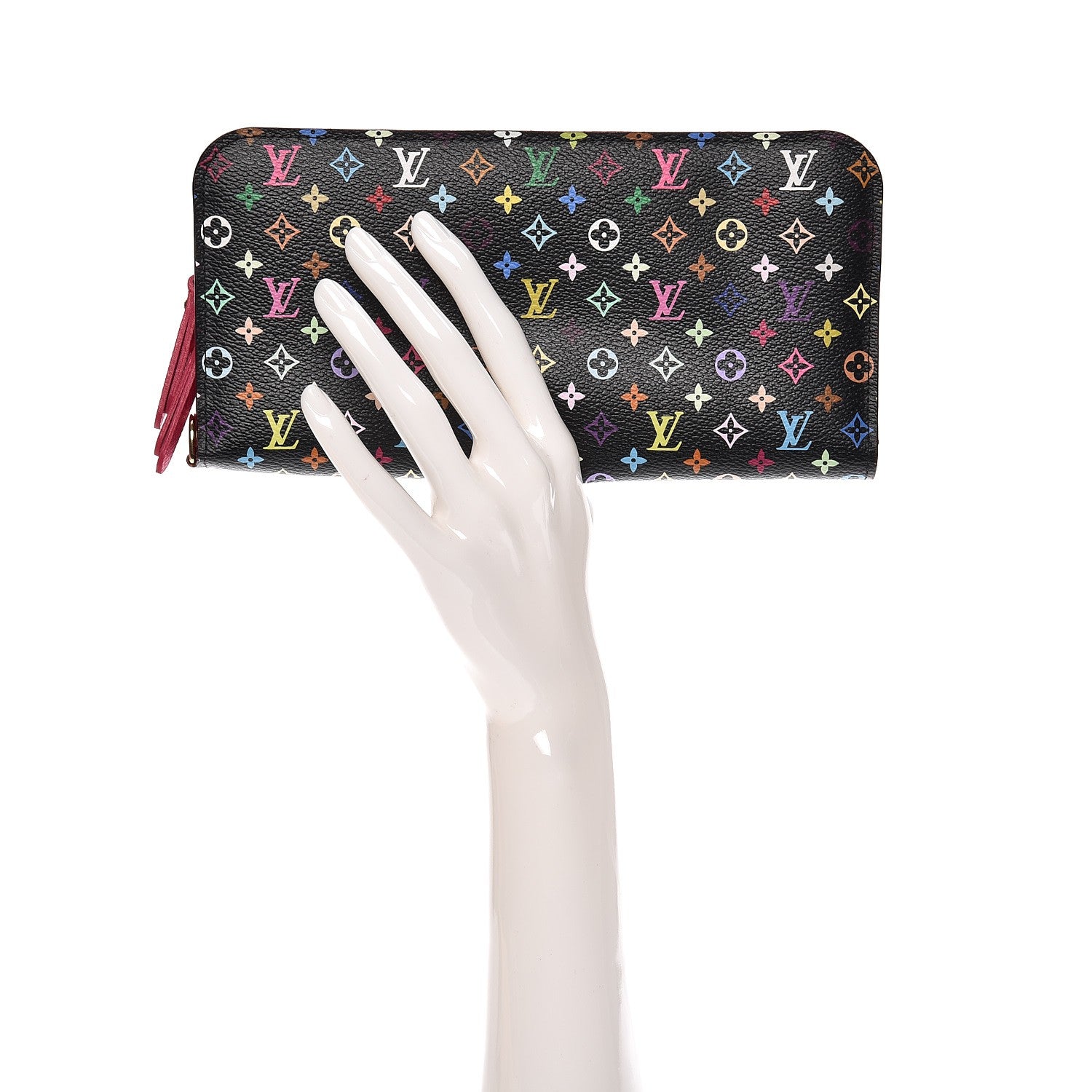 Louis Vuitton Monogram Multicolor Insolite Wallet Black Grenade 2 of 6