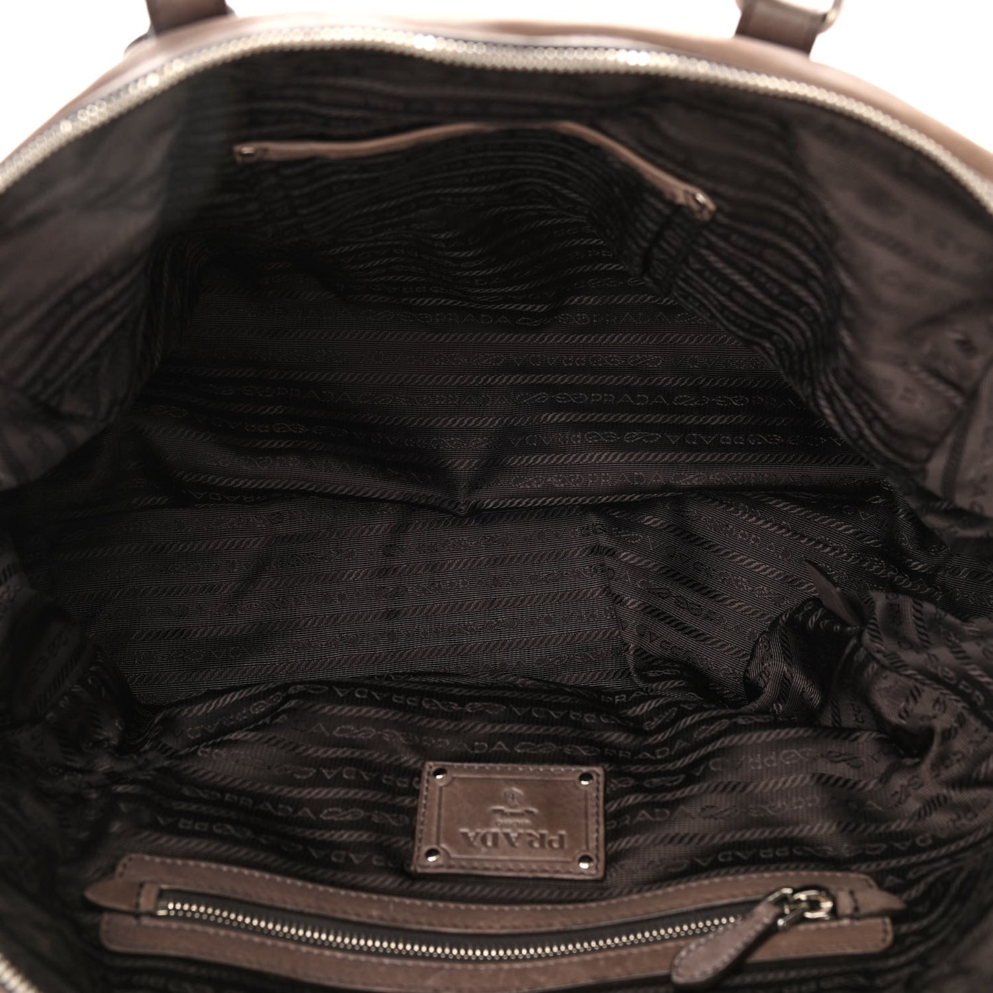 Glace Calf Shoulder Bag Ardesia Fumo