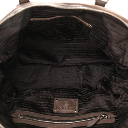 Prada Glace Calf Shoulder Bag Ardesia Fumo 4 of 15