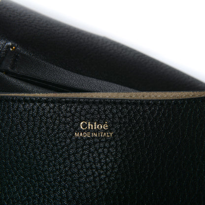 Chloe Grained Lambskin Drew Shoulder Bag Black 6 of 6