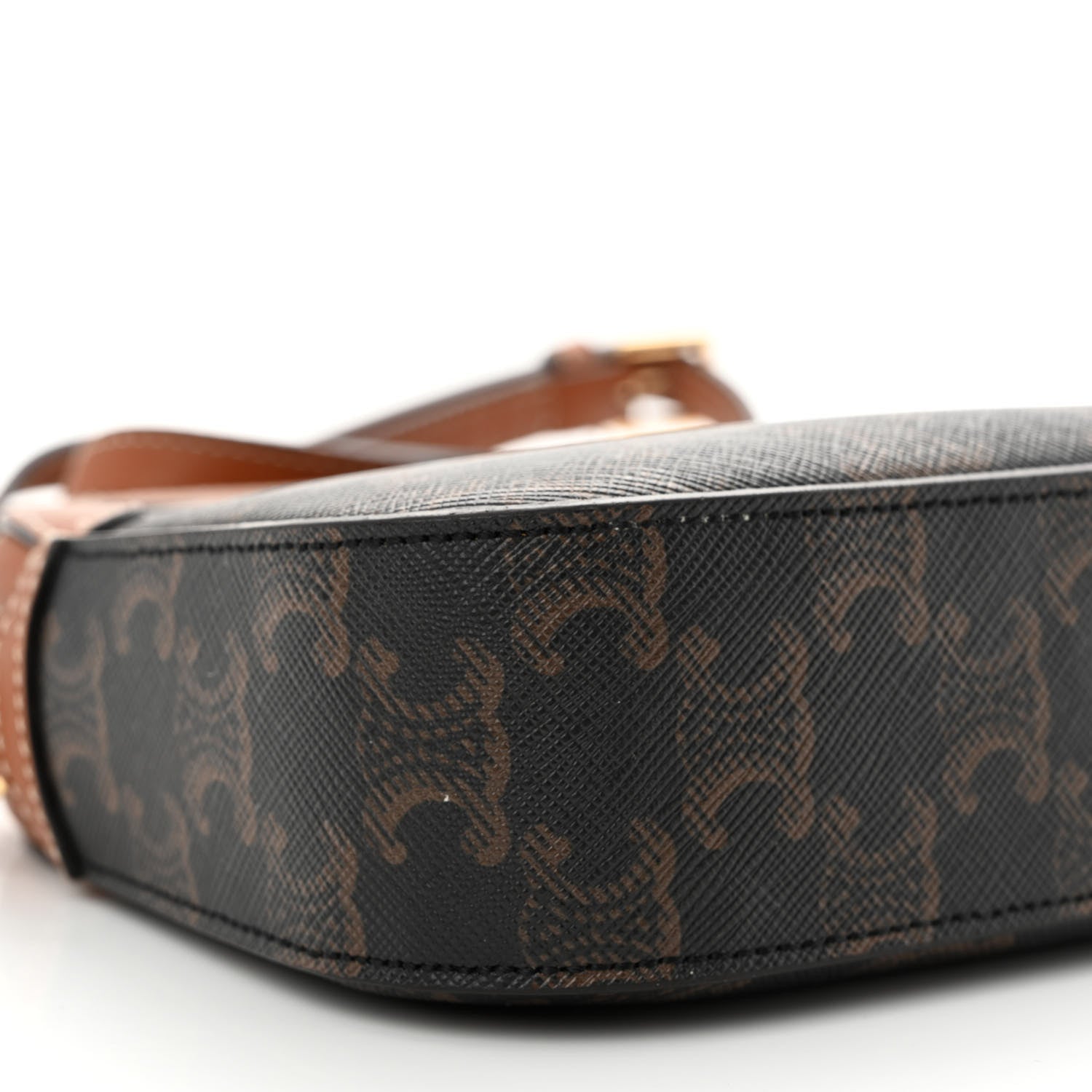 Celine Triomphe Canvas Small Camera Bag Tan 9 of 11