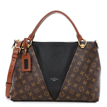 Louis Vuitton Monogram V Tote MM Black 1 of 10