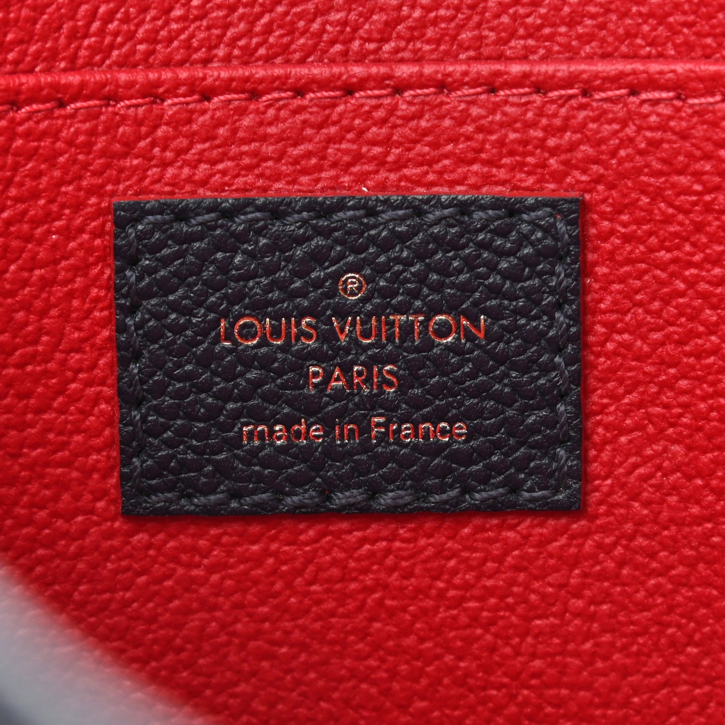 Empreinte Monogram Toiletry Pouch 26 Marine Rouge