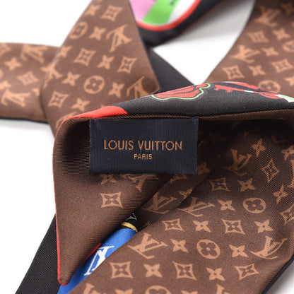 Louis Vuitton Silk Monogram LV Stories BB Bandeau Black 3 of 4